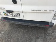 Renault Trafic 2001–2015 Rear bumper protector DDU (ABS) photo 2