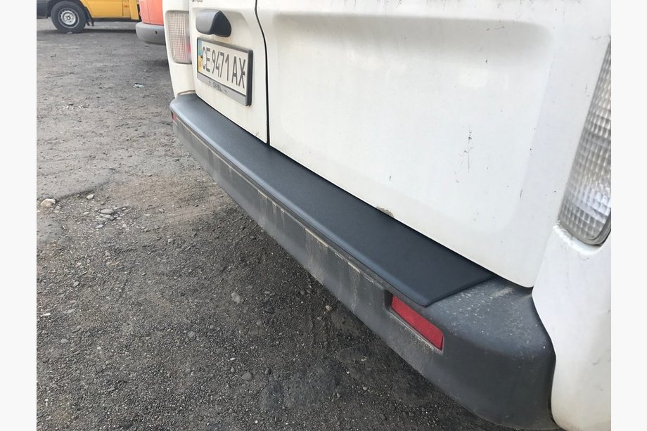 Opel Vivaro 2001–2015 Rear bumper protector DDU (ABS) Photo 3