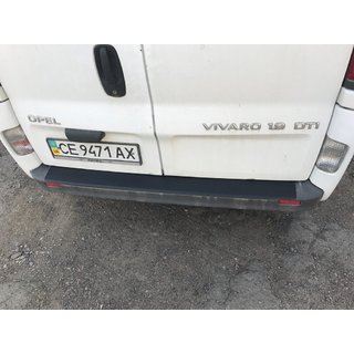 Rear bumper protector DDU (ABS) photo 4