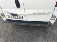 Renault Trafic 2001–2015 Rear bumper protector DDU (ABS) photo 3
