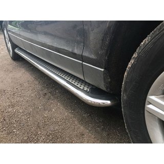 Side Steps Maydos V2 (2 pcs, Aluminum & Stainless Steel) Audi Q7 2005-2015 photo 1