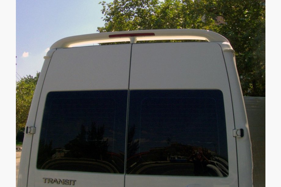 Ford Transit 2000–2014 Isikli medium roof spoiler (primed for painting) Image