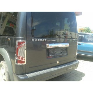 Chrome trim above license plate (fits on original, stainless steel) photo 2
