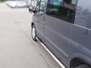 Ford Transit 2014- Side Bars Ø70 (2 pcs, Stainless Steel) photo 2