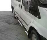 Ford Transit 2014- Side Bars Ø70 (2 pcs, Stainless Steel) photo 1