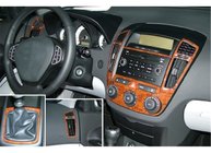 Kia Ceed 2007-2012 Dashboard Trim Covers (Meric) Aluminum photo 6