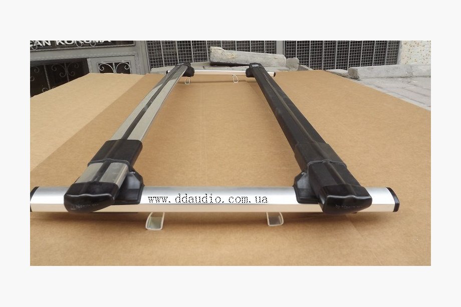 Ford Transit 2000–2014 Roof Rack Cross Bars for Rails Image
