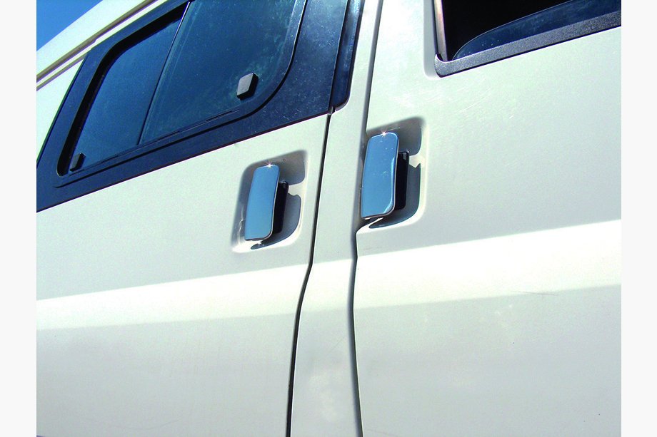 Ford Transit 2000–2014 Stainless Steel Door Handle Covers Image