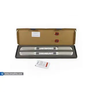Illuminated door sill plates (2 pcs, stainless steel) photo 2