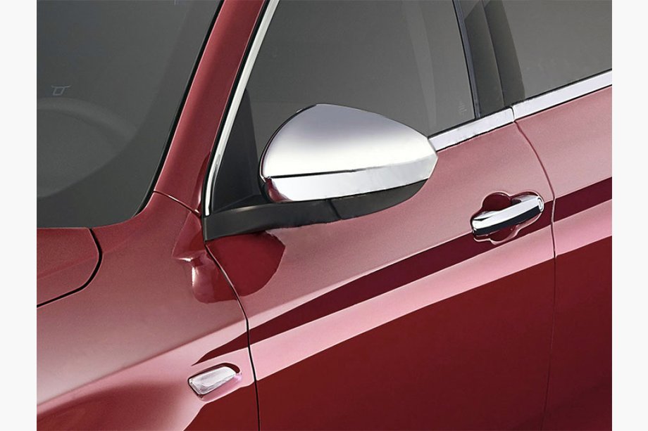 Fiat Tipo 2016- Chrome Mirror Covers (2 pcs, plastic) Image