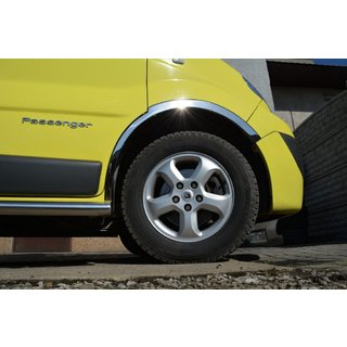 Stainless Steel Fender Trim (4 pcs) Renault Trafic 2001–2015 photo 1