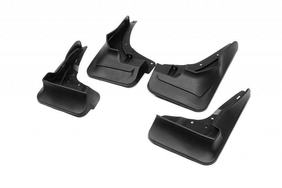 Mercedes GLE/ML class W166 2011-2018 Premium Original Mud Flaps for GLE with Side Steps and Sport Bumper (4 pcs) Image