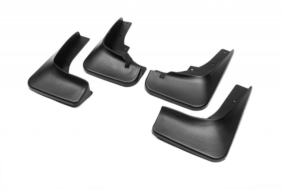 Mitsubishi Outlander 2006-2012 Premium Mud Flaps for Narrow Sill (4 pcs) Image
