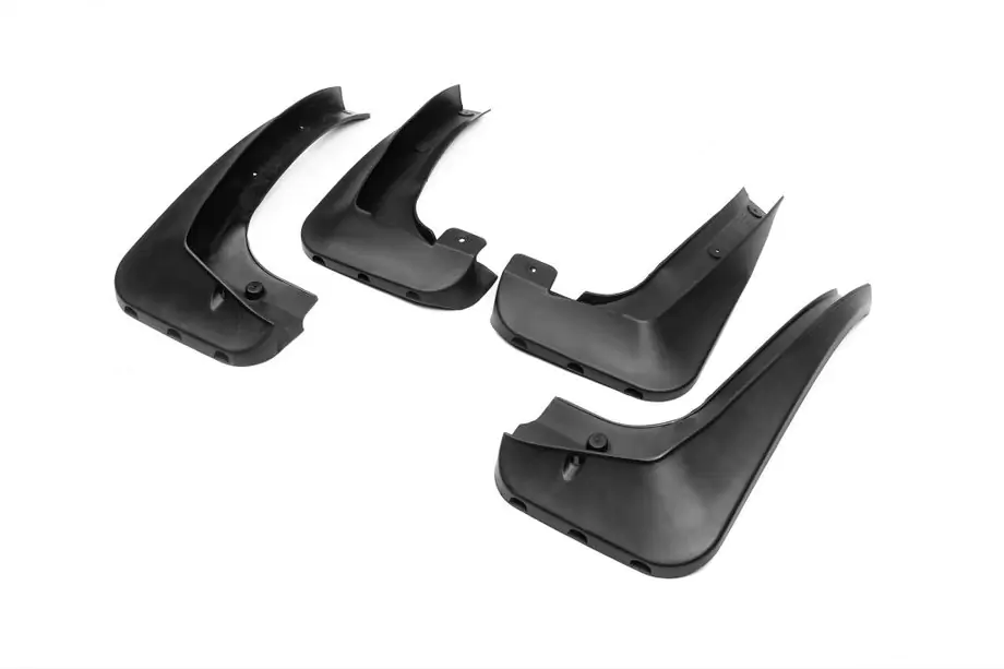 BMW X3 E83 2003-2010 Premium Mud Flaps with Side Skirts (4 pcs) Image