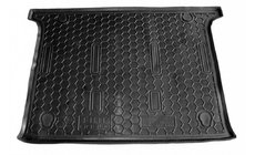 Fiat Doblo II 2010-2022 Trunk mat short base 5 seats (Autogumm, rubber) photo 1