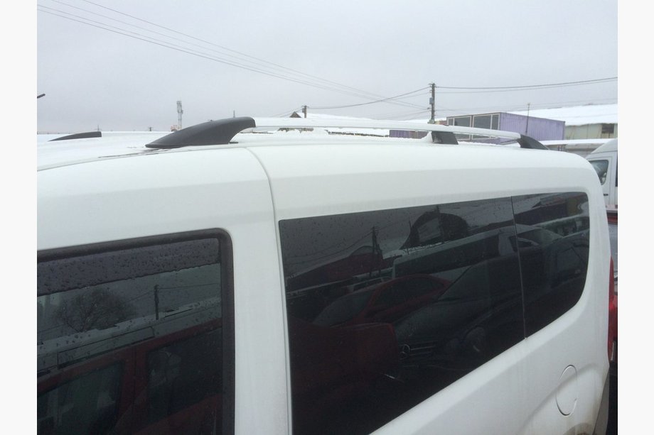 Opel Combo 2012-2018 Chrome Roof Rails Maxi, Cast Iron Feet Photo 3