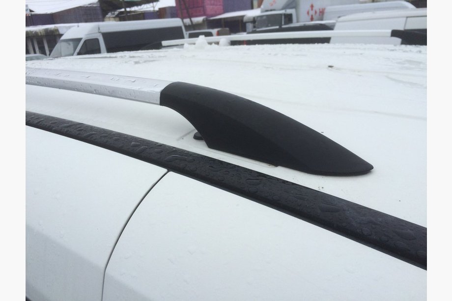 Opel Combo 2012-2018 Chrome Roof Rails Maxi, Cast Iron Feet Photo 2