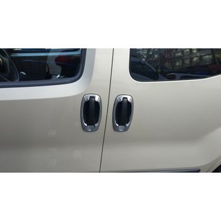 Chrome Covers Around Door Handles (4 pcs, Stainless Steel) photo 4