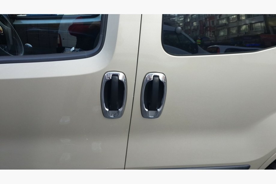 Peugeot Bipper 2008-2017 Door Handle Trim Stainless Steel (4 pcs) Photo 6