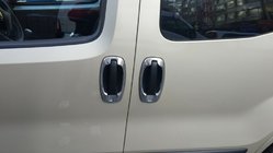 Opel Combo 2012-2018 Chrome Covers Around Door Handles (4 pcs, Stainless Steel) Carmos - Turkish Stainless Steel photo 4