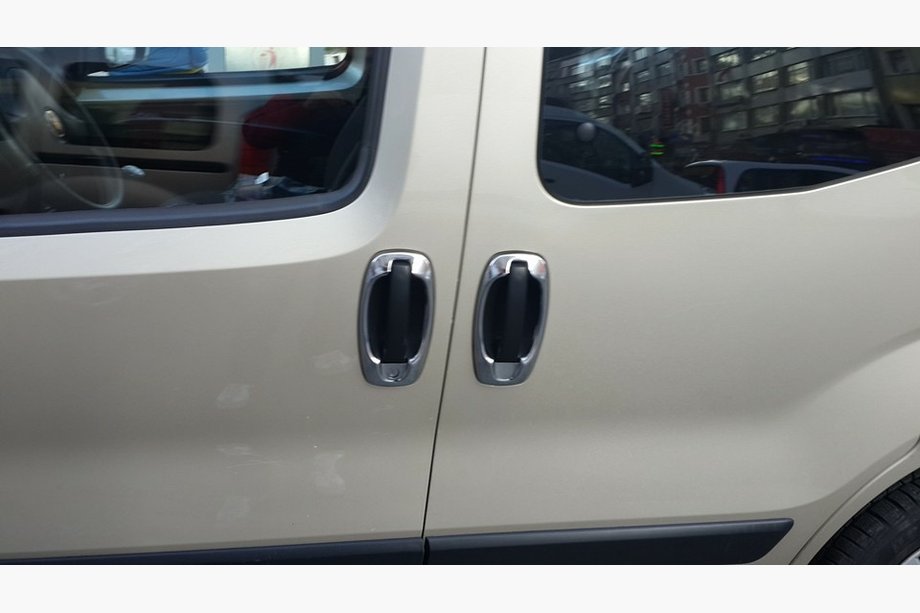 Peugeot Bipper 2008-2017 Door Handle Trim Stainless Steel (4 pcs) Photo 7