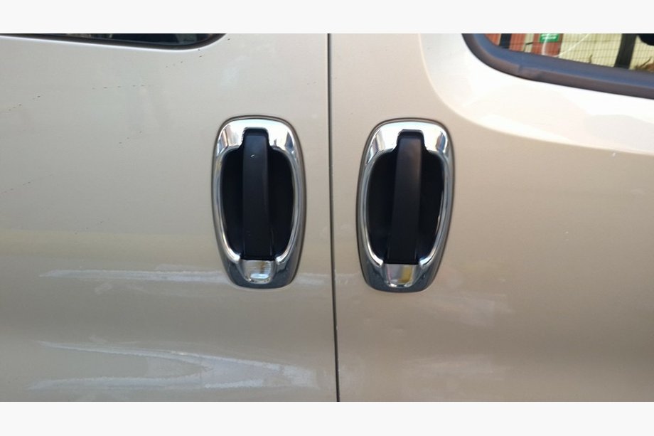 Peugeot Bipper 2008-2017 Door Handle Trim Stainless Steel (4 pcs) Photo 8