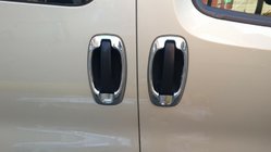 Opel Combo 2012-2018 Chrome Covers Around Door Handles (4 pcs, Stainless Steel) Carmos - Turkish Stainless Steel photo 8