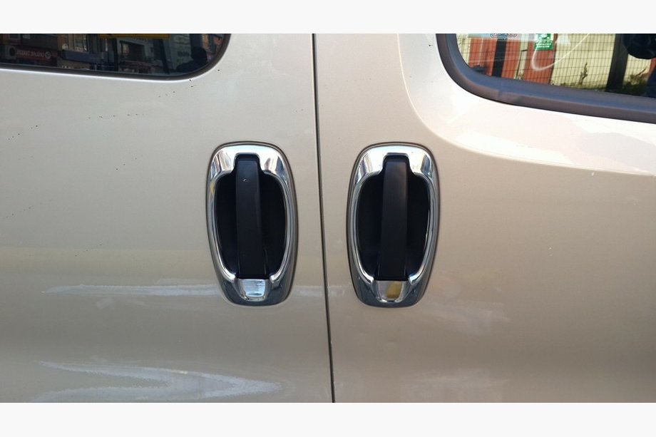 Peugeot Bipper 2008-2017 Door Handle Trim Stainless Steel (4 pcs) Photo 9