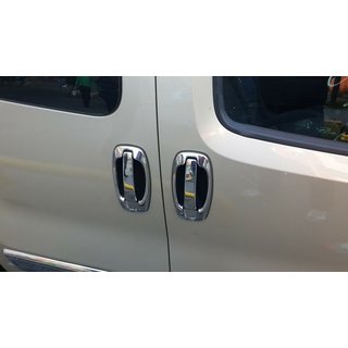 Chrome door handle covers and surrounds (stainless steel, 8 pcs) photo 4