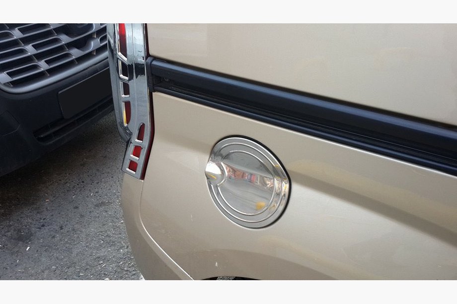Fiat Fiorino/Qubo 2008-2024 Chrome Fuel Tank Cap Cover (Stainless Steel) Photo 3