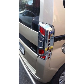 Chrome Tail Light Covers with Curve (2 pcs, plastic) Peugeot Bipper 2008-2017 photo 3