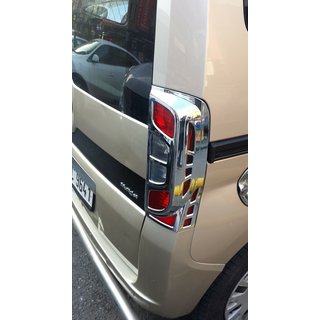 Chrome Tail Light Covers with Curve (2 pcs, plastic) photo 4