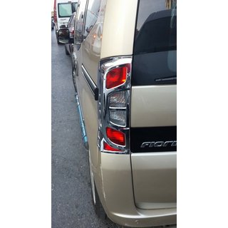Chrome Tail Light Covers with Curve (2 pcs, plastic) photo 3