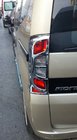 Citroen Nemo 2007-2017 Chrome Tail Light Covers with Curve (2 pcs, plastic) photo 6