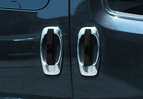 Opel Combo 2012-2018 Chrome Covers Around Door Handles (4 pcs, Stainless Steel) Carmos - Turkish Stainless Steel photo 12