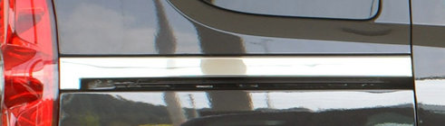 Opel Combo 2012-2018 Molding for sliding door (2 pcs, stainless steel) photo 7