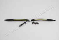Fiat Doblo II 2010-2022 Daytime Running Lights Black (2014↗, LED) photo 3