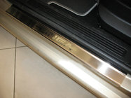 Fiat Linea 2006-2018 Door Sill Covers Natanika Premium (2 pcs, Stainless Steel) photo 1