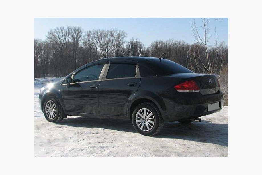 Fiat Linea 2006-2018 Window Deflectors (4 pcs, Cobra) Image