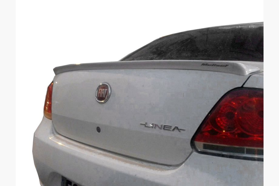 Fiat Linea 2006-2018 Rear spoiler 1-piece (primed for painting) Image
