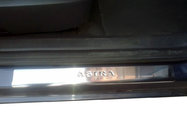 Opel Astra H 2004-2013 Door Sill Protectors Omsa (4 pcs, Stainless Steel) photo 3