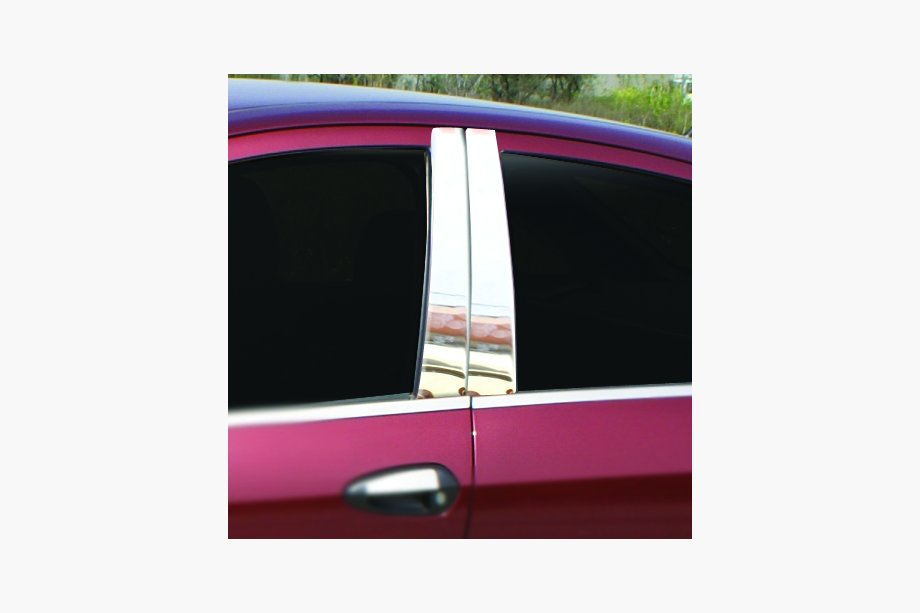 Fiat Linea 2006-2018 Stainless Steel Door Pillar Trim (6 pcs) Image