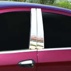 Fiat Linea 2006-2018 Stainless Steel Door Pillar Trim (6 pcs) photo 1