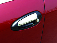 Fiat Punto Grande/EVO 2006-2018 Chrome Door Handle Covers (4-door, Stainless Steel) Carmos - Turkish Stainless Steel photo 2