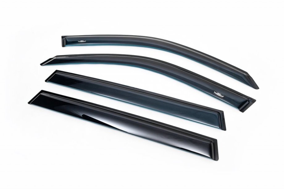 BMW X3 E83 2003-2010 Window Deflectors (4 pcs, HIC) Image