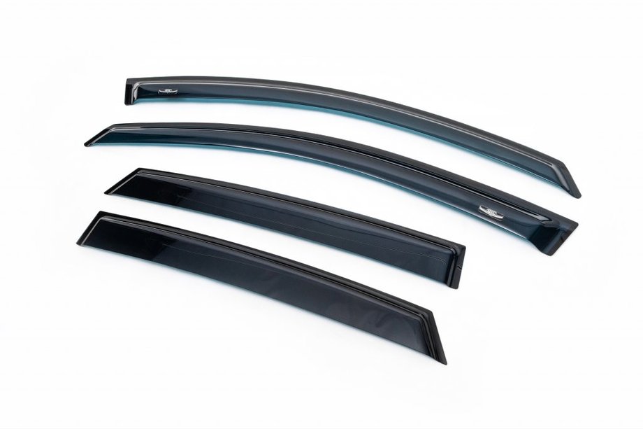 Ford Focus I 1998-2005 Window Deflectors SD (4 pcs, HIC) Photo 1