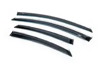 Ford Mondeo 2008-2014 Window Deflectors with Chrome Trim SD (4 pcs, HIC) photo 1