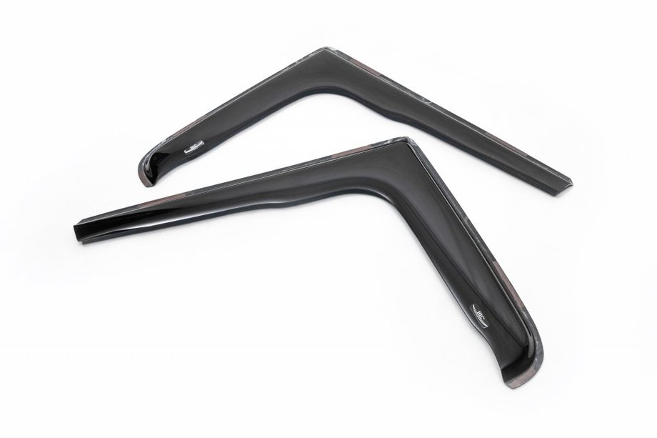 Ford Transit 1991-2000 In-channel window deflectors (2 pcs, HIC) Image