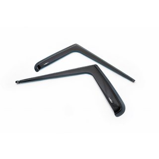 In-channel window deflectors (2 pcs, HIC) Fiat Ducato 1995-2006 photo 2