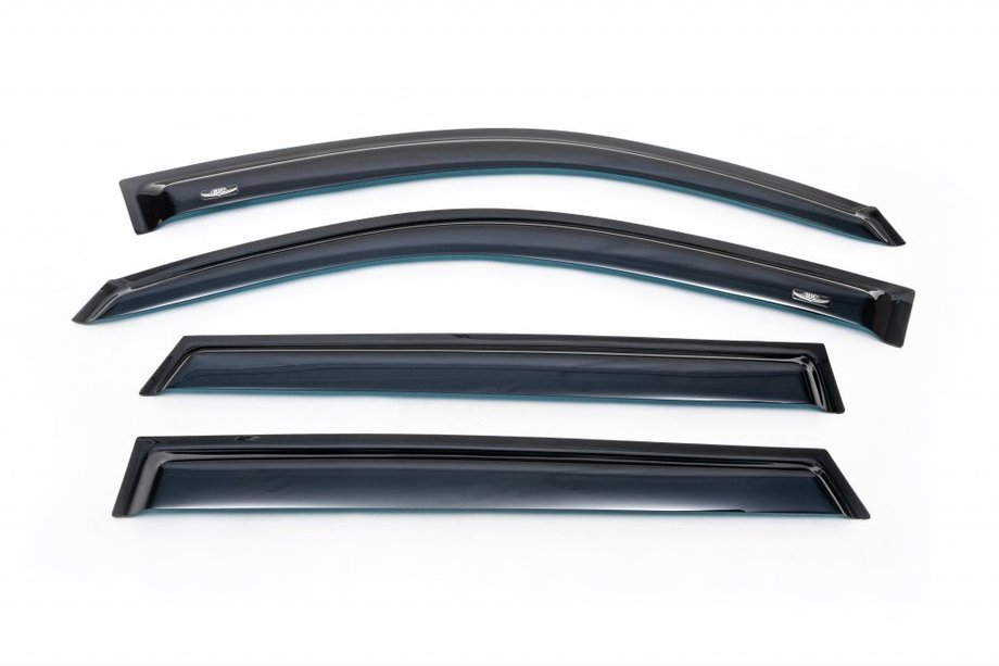 Chery Tiggo 1 2005-2016 Window Deflectors (4 pcs, HIC) Image